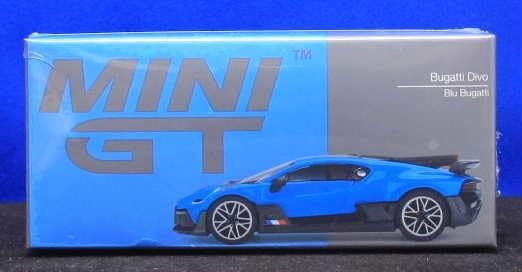 MINI GT 1/64 ブガッティ ディーボ 左ハンドル ブルー MINI GT 1/64 ブガッティ ディーヴォ ブルーブガッティ(左